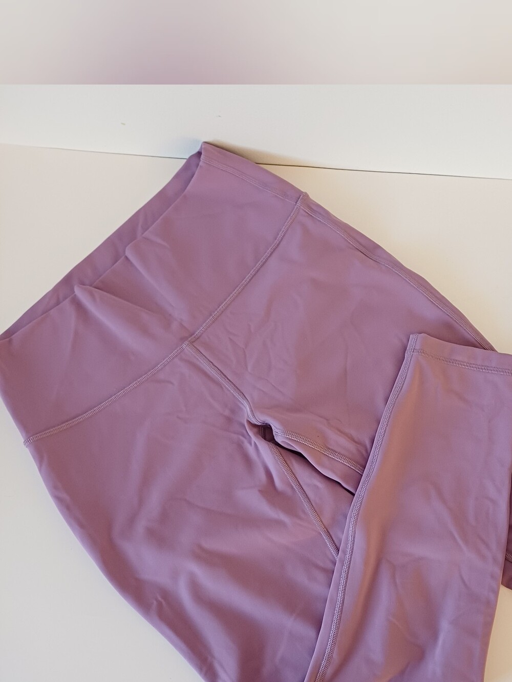 Lululemon High Rise Leggings Purple Stretch Pants Girls Size 8